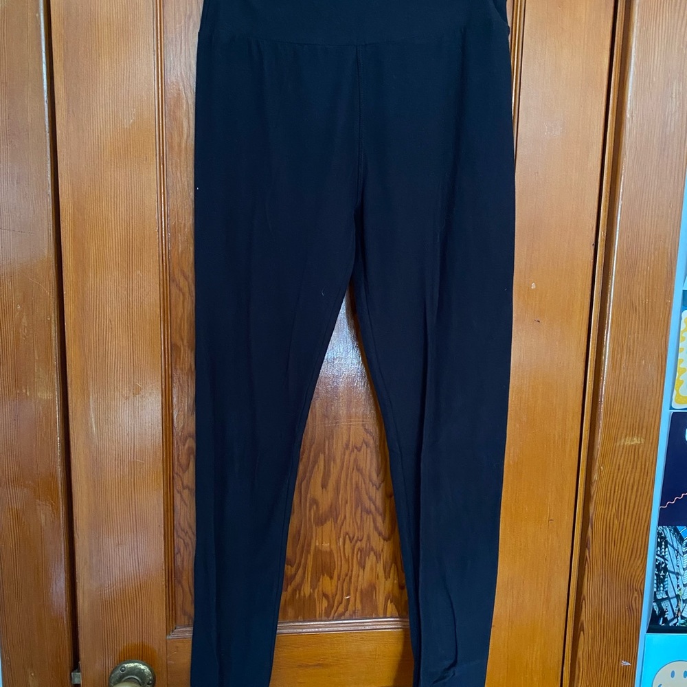 Women's Black High-Waisted Leggings